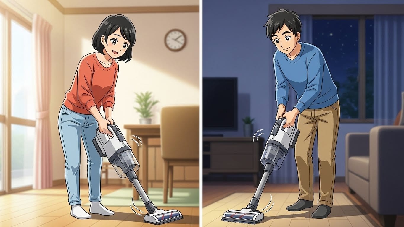 掃除機は朝何時からかけていい？夜中は何時まで迷惑じゃないの？