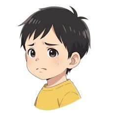 ユウくん困る右